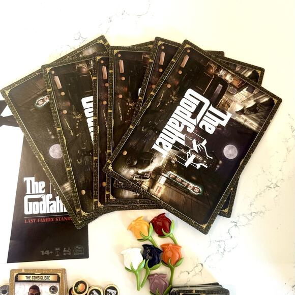 The Godfather Last Family Standing Board Game Complete Spin Master 2022 - Picture 3 of 10